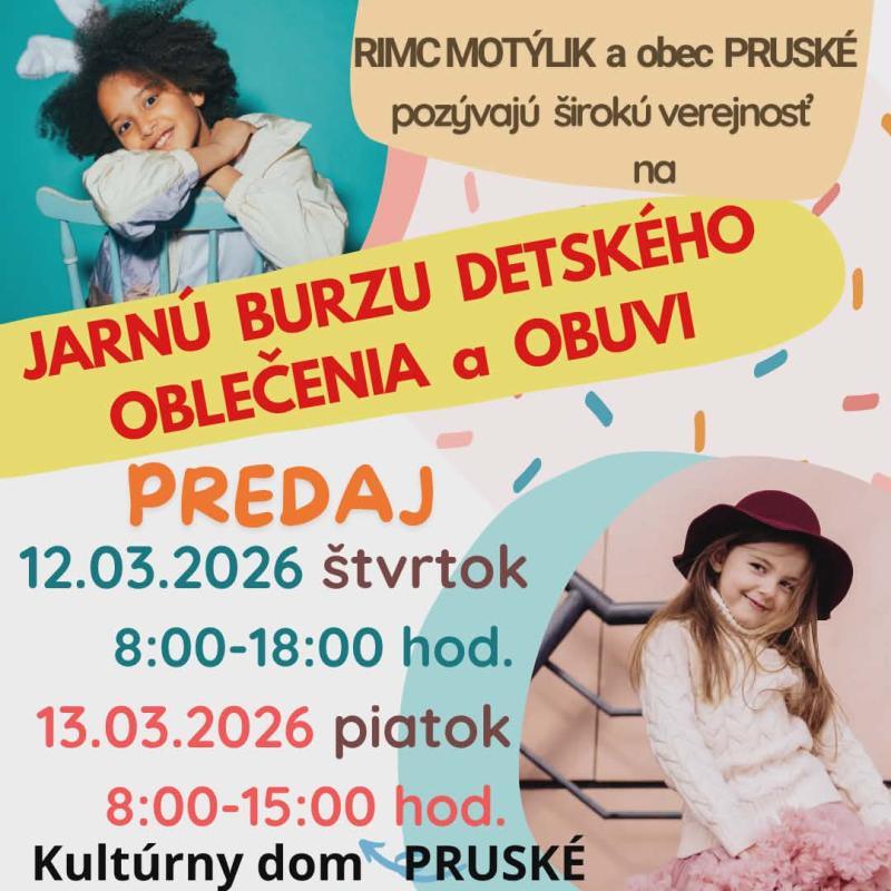 Burza detského oblečenia a obuvi