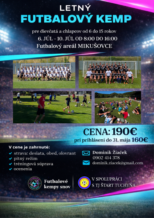 Letný futbalový kemp 